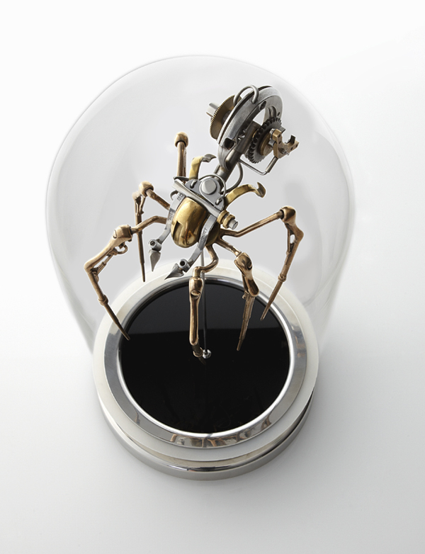 ROBOTIC INSECT SPIDER TITLED DECOROID BY ARTIST CHRISTOPHER CONTE