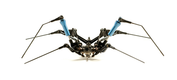 ROBOTIC INSECT SPIDER TITLED BLUE WIDOW BY ARTIST CHRISTOPHER CONTE